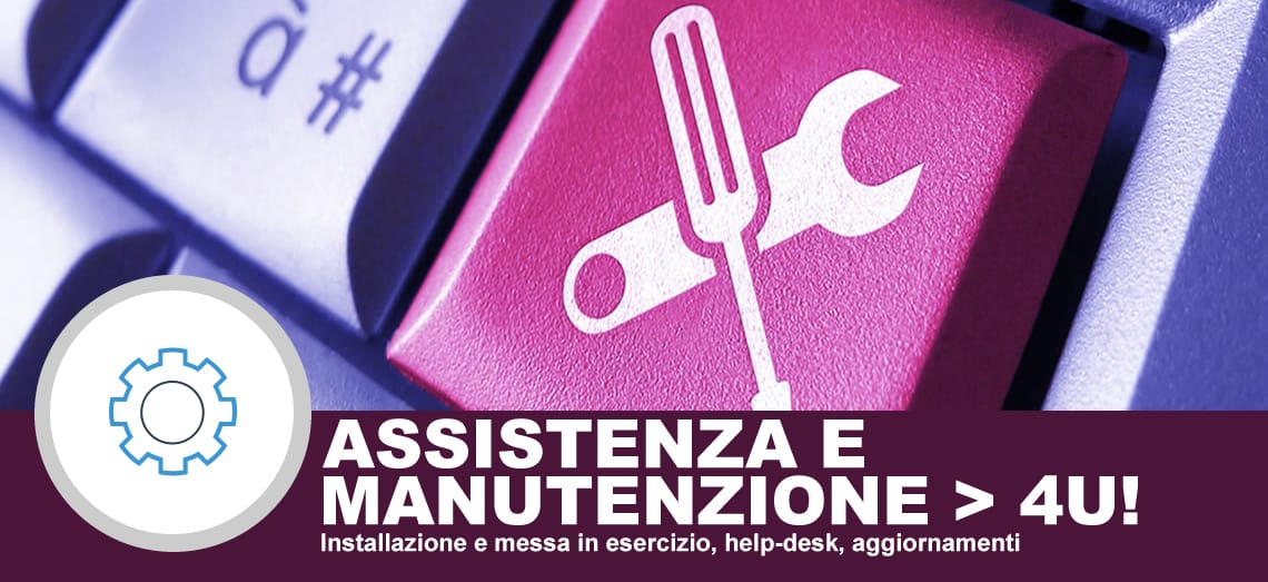 Assistenza e manutenzione software e server