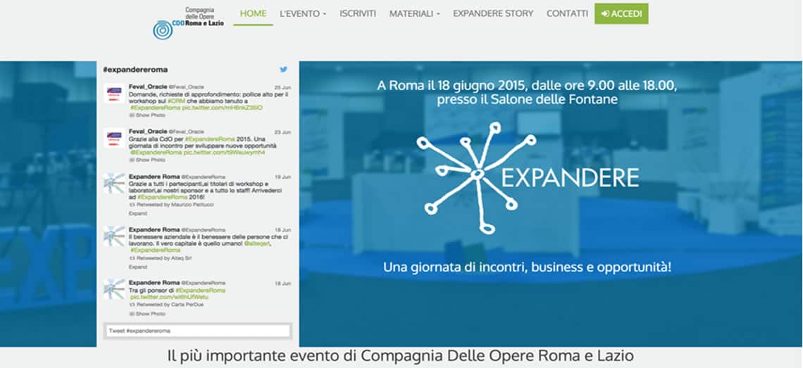 Expandere Roma e Lazio - Roma, 18 Giugno 2015