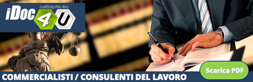 Commercialisti e Consulenti del Lavoro dossier - IDOC 4U