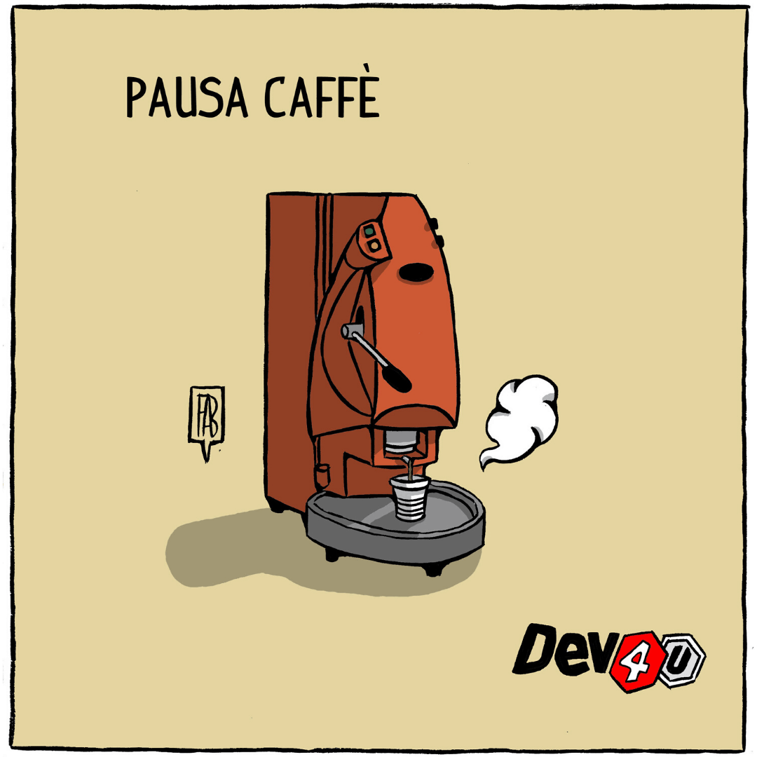 #dev4u #pausacaffe #fab67