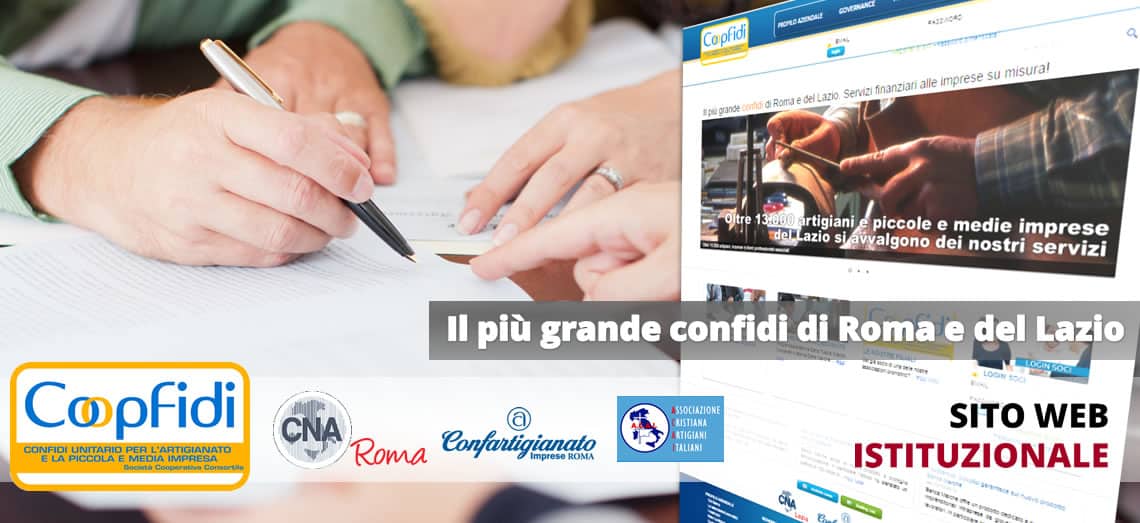 [COOPFIDI]: creazione nuovo portale web