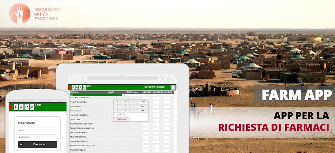 [INFORMATICI SENZA FRONTIERE]: Realizzazione APP per il SAHARAWI